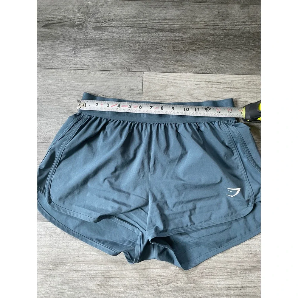 Gymshark Training Shorts Mens Medium Blue Athletic Running Gym